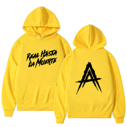 [Cross Border Code] Anuel AA Album Real Hasta La Muerte felpe Hoodie