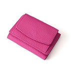 Matsuoka [Rose Red] inside and outside full layer cowhide / 10*7*3CM