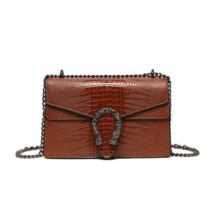Cross-border Chain Dionyor Bag Internet Popular PU Shoulder Crossbody Women's Bag Bags Fashionable Trendy Simple Western Style Small Square Bag
