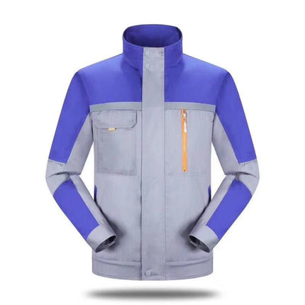 Spring, Autumn and Winter Seasons Long-sleeved Work Clothes suit Dirt-resistant Wear-resistant Work Clothes Factory Clothes Auto Repair Work Clothes Labor Insurance Clothes
