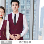 Men's-wine red vest 1 / S