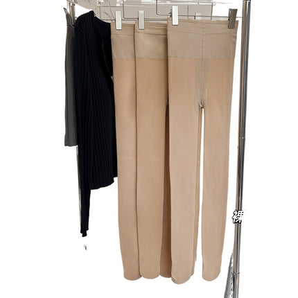 fleece-lined thickened skin-transparent photosensitive leg artifact two optional soft skin-friendly warm slim natural ladies pantyhose