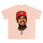 Pink short sleeves / S