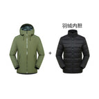 Retro green (jacket + new national standard down liner) / S