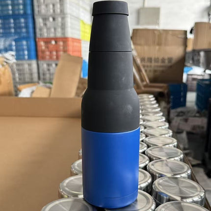 Cross-Border 12oz Double-Layer Vacuum Cold Storage Tank 304 Stainless Steel Beer Tank Outdoor Portable Car-Mounted Coke Tank Wholesale