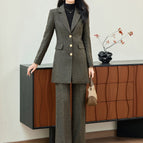 2543 gray jacket + pants / 3XL
