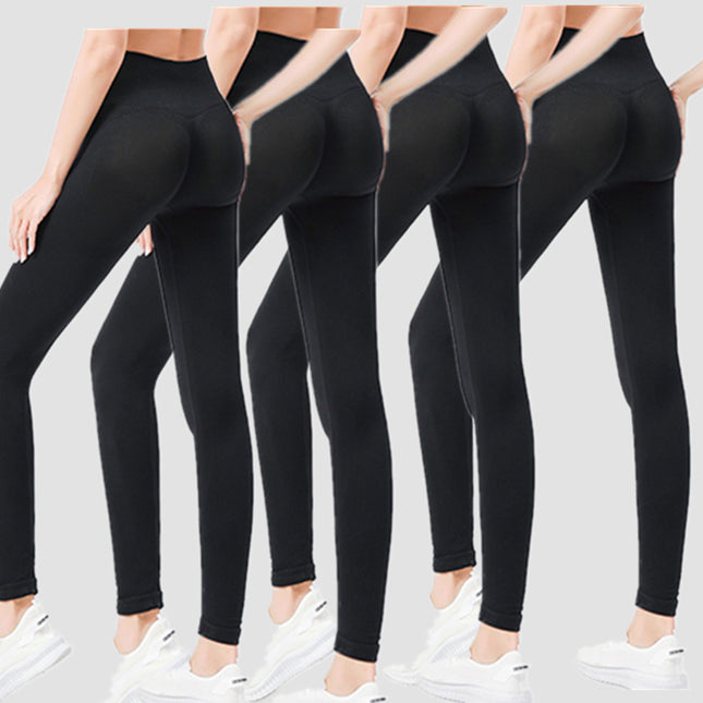 Tiktok Bundle High-Waisted Tight-Fitting Polka Dot Sports Leggings for Women, Elastic Peach Butt Fitness Yoga Pants