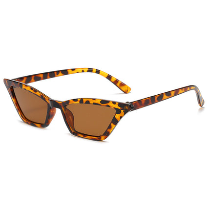 2023 Cat Eye Sunglasses Women's Street Style Retro Sunglasses Colorful Sunglasses Plastic Hinge Sunshade Uv400