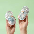 Ink flower [ultra-thin fish mouth sandals gx] / Inner length 10cm (0-6 months)