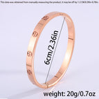 Rose Gold Cross Bracelet