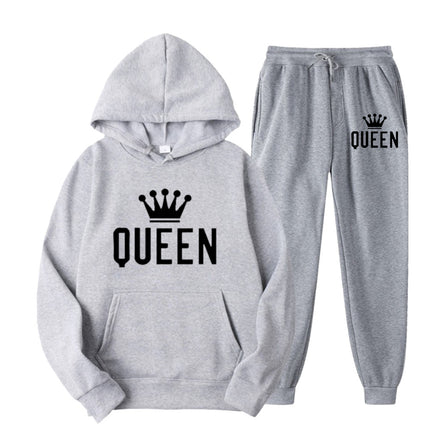 2025 European and American New Autumn and Winter Men's Large Size Thickeneded Casual Hoodies Sweatshirts Sports Fitness Men's Suits