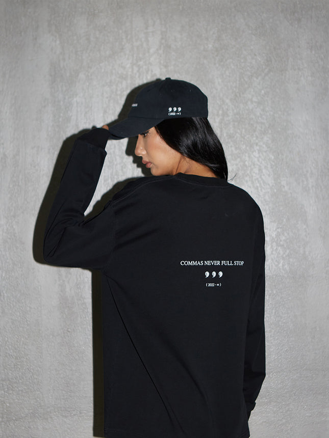 Commas fan Xiaoxiao same style classic national fashion basic casual American street bottoming shirt loose long sleeve T-shirt for men