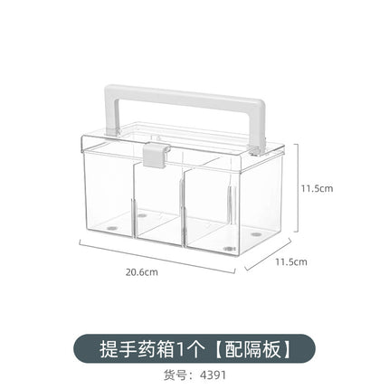 Mirror Cabinet Storage Box Narrow Transparent Household Toilet Washstand Storage Rack for Skin Care Cosmetic Fit Box