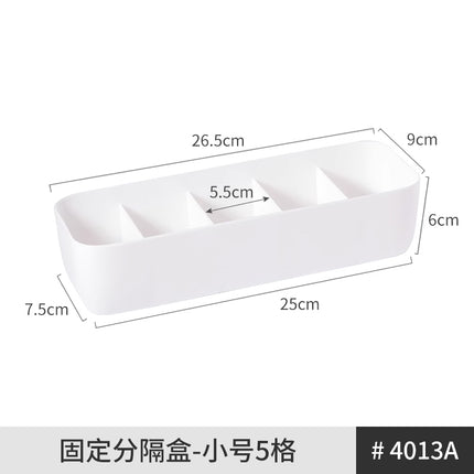 Desktop Storage Box Kitchen Cabinet Sink Tableware Chopsticks Cosmetics Sundries Station Stationery Books Snacks