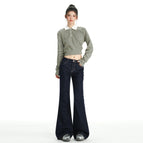 Denim blue, extended length / XS