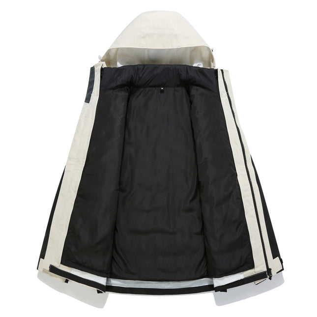 Down liner GB assault clothing men's and women's three-in-one removable full-garment pressure coat rainstorm protection overalls