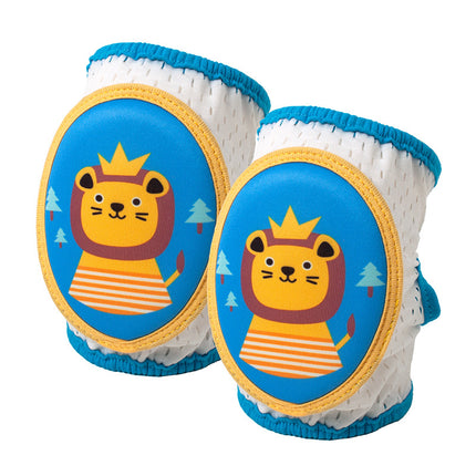 Children's knee pad adjustable elbow pad infant crawling protective gear toddler anti-fall artifact mesh breathable knee pad cover
