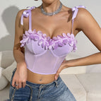 Light purple [with steel ring and no breast pad] / S