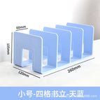 Small four columns bookend/ice blue
