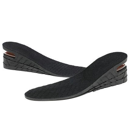 Cross-Border Amazon Pvc Inner Heightening Insole Fully Cushioned Detachable Men's and Women's Air Cushion for Sports, Comfortable and Invisible