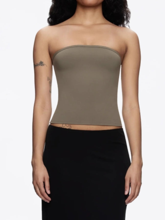 Spot Tankair Sexy Pure Desire Sexy Elastic Tube Top Sports Fitness Vacation Bottoming Vest Chest Wrap