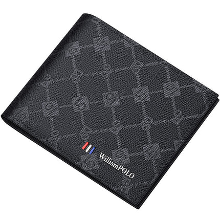 Emperor Paul Wallet Men's Trendy Brand Thin Wallet Anti-Theft Casual Men's Short Wallet Card Holder Coin Purse Wholesale