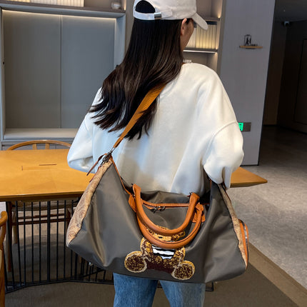 Internet Celebrity Travel Bag Women's Portable Korean Style Short-Distance Large-Capacity Luggage Bag Fitness Bag Trendy Lightweight Travel Bag Travel Bag