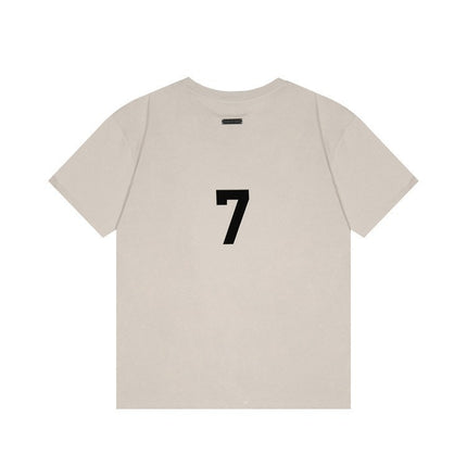 New Style ESS 7 Crewneck Men's Short-sleeved Muscle Fitness Brothers Summer Short-sleeved T-shirt Men's Base Shirt Trendy