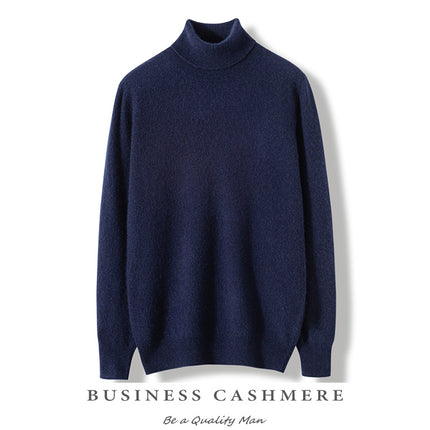 Cashmere Turtleneck Sweater / Pull Cachemire Col Haut