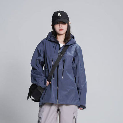 Niaojia Sv7 Outdoor Hardshell Windproof and Waterproof Jacket for Men and Women, down Liner Jacket, Workwear with Custom Printed Logo