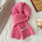 6% wool solid color-rose pink