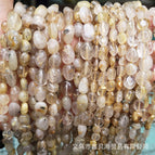 6-8mm / 46. Yellow hair Crystal