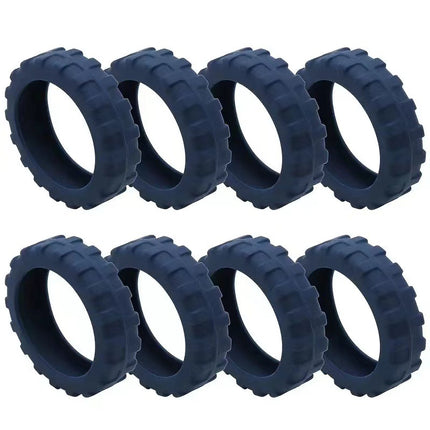 Explosions Caster Shoes Luggage Wheel Silicone Protective Cover Mute Anti-wear Shock-proof Luggage Case Caster Cover