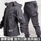 1120 velvet waterproof jacket set [gray] / 165