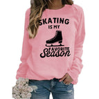 Pink (black font) / S