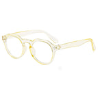 Transparent yellow frame white flat / No specifications