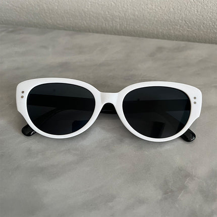 Women's Korean-style cat-eye foreign trade sunglasses trendy fashion Joker sunglasses men's anti-ultraviolet sunglasses wholesale