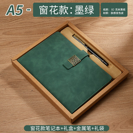 Gift Box with Notepad, High-Looking Set, Office Business A5 Notebook, Gift Wholesale Diary