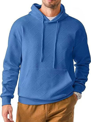 2024 Foreign Trade European and American Men's Wear Hoodie Baby Velvet Casual Pullover Hoodie
