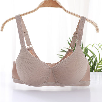 Factory in stock Non-rimless Bra Lightweight Breathable Comfortable Non-sponge Underwear Large Chest Small Bra Anti-sagging