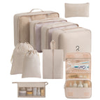 10-piece set [beige] / 290t twill tarpaulin