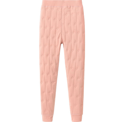 School Uniform Inner Artifact Winter Cotton Pants Boys Autumn Pants Teenagers Girls Cotton Warm Pants Winter fleece-lined Thickened