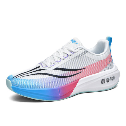 Feidian 3C carbon board running shoes spring and summer men's and women's shock absorption marathon training shoes mesh racing sneaker
