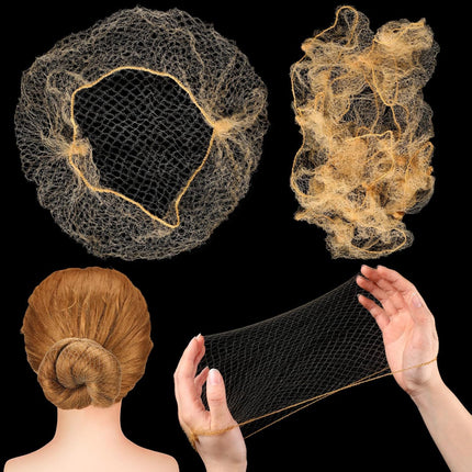 Hair Twister, Dance Net Bag, Ball Head, Stewardess Hair Flower, Invisible Hair Net, Wig, Disposable Hair Bag