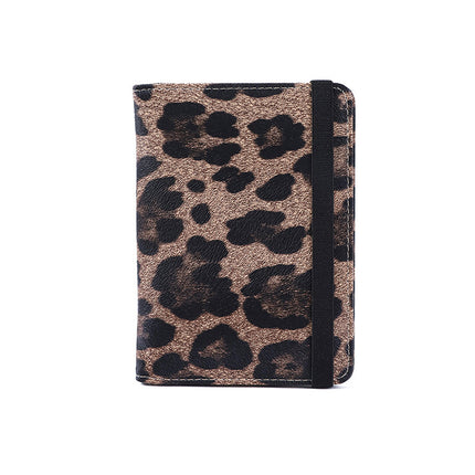Pu Leather Passport Holder Card Holder Rfid Multi-Card Slot Document Holder Ticket Protector Supports Cross-Border Spot Supply