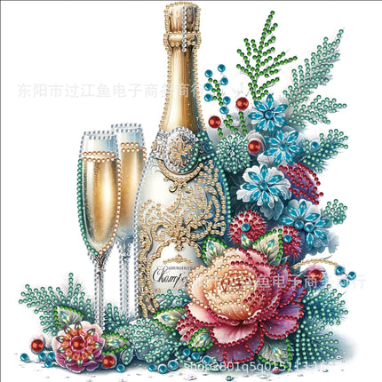 ✅ New DIY Irregular Shaped Diamond Painting Amazon Bestseller Rhinestone Decorative Diamond Painting Source Factory Christmas Gift