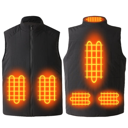 Factory direct 2024 new smart heating vest warm vest graphene heating vest heating clothing cross-border