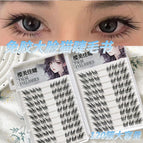 20 rows of 120 clusters of glue-free big-faced cat eyelash book