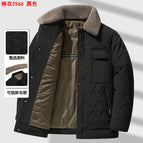 Cotton coat 2566 black / Xl (recommended 45-60kg )