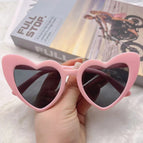 Pink frame gray film